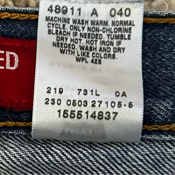 Vintage Levi’s 550 Classic Relaxed Jeans Straight Leg Women’s 8 - Picture 7 of 8